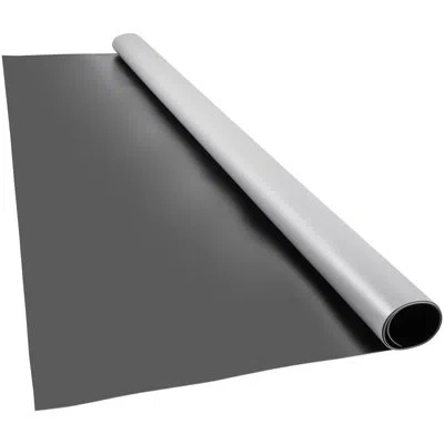 Vevor 46.8'' L X 79.2'' W X 0.06'' Vinyl Roll In Black