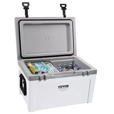 Vevor 52 Quarts Ice Chest Cooler In White