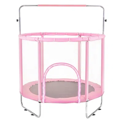 Vevor 55" Trampoline For Kids Mini Toddler Trampoline With Net Indoor Outdoor In Multi