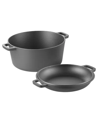 Vevor 5qt Cast Iron Dutch Oven In Multi