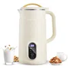 Vevor 6-in-1 Nut Milk Maker, 20 oz Soy Milk Maker Machine With 6 Blades, For Homemade Oat, Nut, Soy, Juice In White