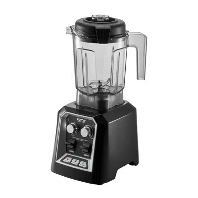 Vevor 68 oz 1400w Blender For Smoothies Food Processing Blender For Kitchen In Black
