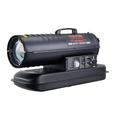 Vevor 70000 Btu Space Heater With Adjustable Thermostat And With Digital Display