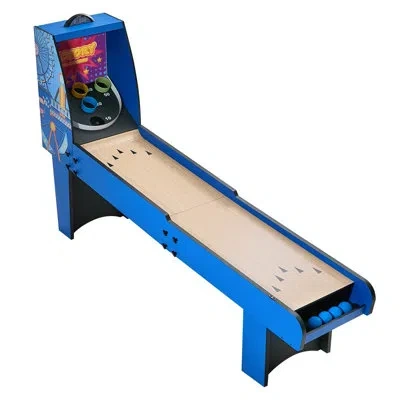 Vevor 8 Ft Roll & Score Arcade Game Table Electronic Scorer Family Game Room 4 Balls