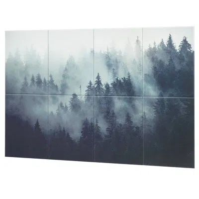 Vevor 8 Pack Art Acoustic Panels 15.8 X 11.8 Inch Self Adhesive For Home Forest In Natural