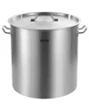 Vevor 84qt Stainless Steel Stockpot In Silver