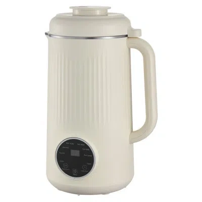 Vevor 8-in-1 Nut Milk Maker, 41 oz Soy Milk Maker Machine With 10 Blades, For Homemade Oat, Nut, Soy, Juic In White
