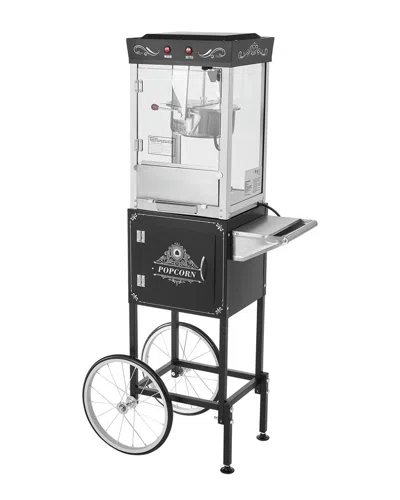 Vevor 8oz Popcorn Machine With Cart In Black