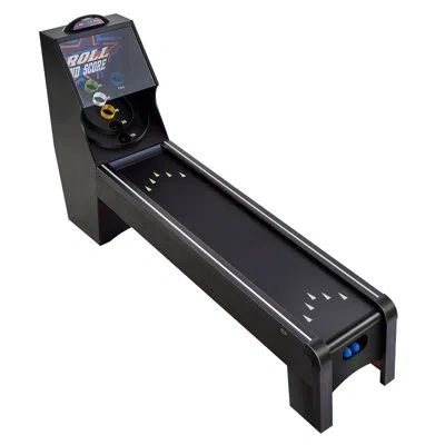 Vevor 9 Ft Roll & Score Arcade Game Table Led Electronic Scorer Home Game Room 4 Balls