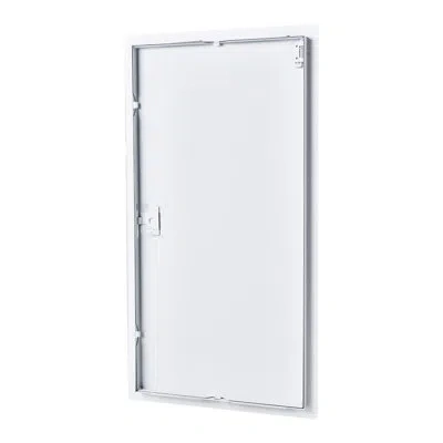 Vevor Access Panel For Drywall, 30.3 X 15.2 In Galvanized Steel Access Door, Easy Install Hinged Service P In Silver