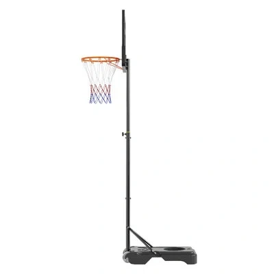 Vevor Adjustable Height 32'' W Plastic Portable Full-size Basketball Hoop In Black