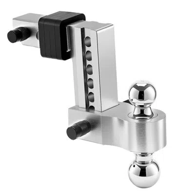 Vevor Adjustable Trailer Hitch 2" Receiver 6" Drop Tri-ball Hitch 15000 Lbs