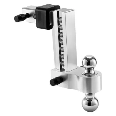 Vevor Adjustable Trailer Hitch 2" Receiver 8" Drop Tri-ball Hitch 15000 Lbs