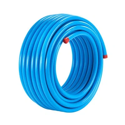 Vevor Air Compressor Line Kit Hdpe/aluminum Shop Air Piping System Blue