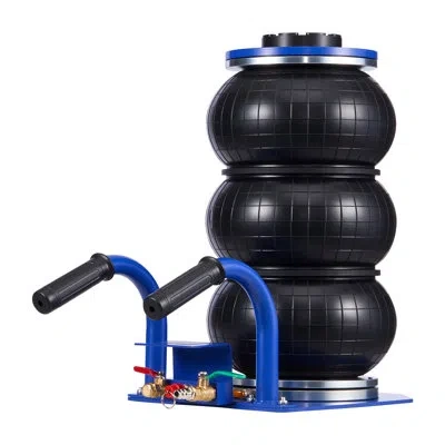 Vevor Air Jack, 3 Ton/6613 Lbs Triple Bag Air Jack, Airbag With Six Steel Pipes, Lift Up To 17.7 Inch/450 