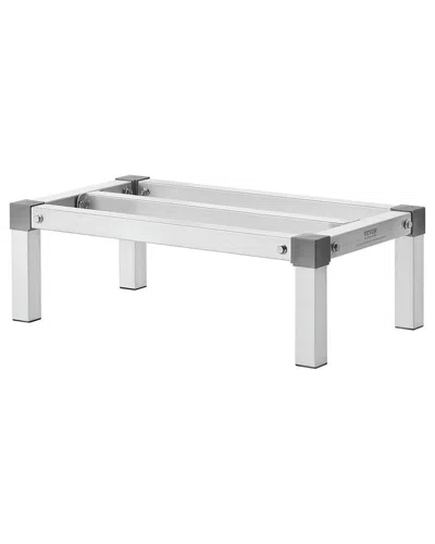 Vevor Aluminum Dunnage Storage Rack In White