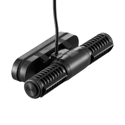Vevor Aquarium Wave Maker Adjustable Cross Flow Pump With Controller 25w 1428 Gph In Black