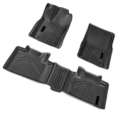 Vevor Automotive Floor Mats Fits Dodge Durango/jeep Grand Cherokee 2016-2024 In Black