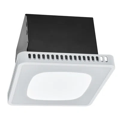 Vevor Bathroom Exhaust Fan, 80-110-130 Cfm Bathroom Vent With Seven Colors Rgb Lights, 1.5 Sones Low-noise In Natural