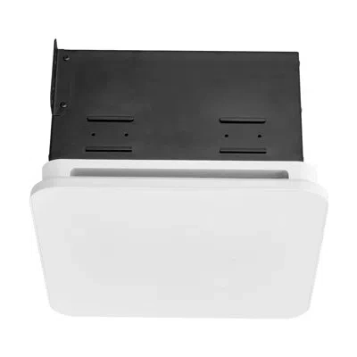Vevor Bathroom Exhaust Fan With Led Light, 80 Cfm 4000k Bathroom Vent, 1.5 Sones Low-noise, Motor Ceiling  In Natural
