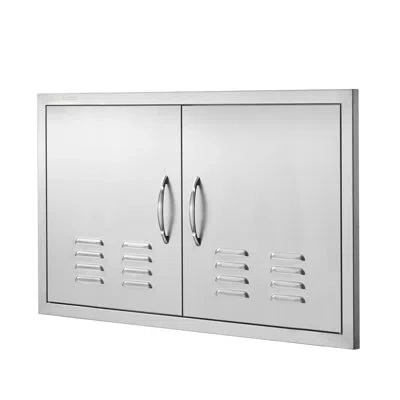 Vevor Bbq Access Door 36w X 21h Inch Double Outdoor Kitchen Door