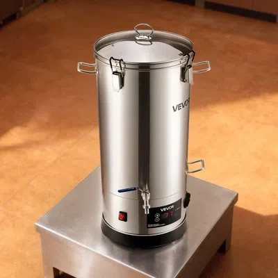 Vevor Beer Brewing Equipment, 8 Gal/30l 304 Stainless Steel Home Beer Brewer,1500w All-in-one Home Brewing