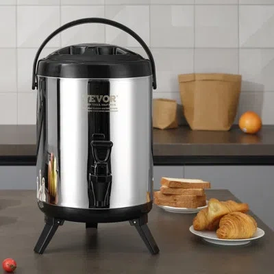 Vevor Beverage Dispenser In Silver