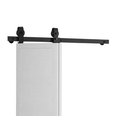 Vevor Bi-folding Sliding Barn Door Hardware Track Kit For Two Doors