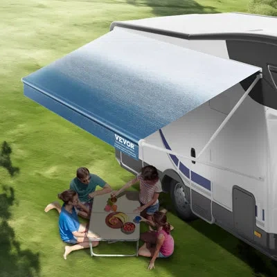 Vevor Blue Polyvinyl Chloride (pvc) Awning