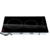 Vevor Built In Electric Stove Top, 20 X 11.6 Inch 2 Burners, 110v Glass Radiant Cooktop With Sensor Touch 