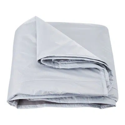 Vevor Camping Blanket, 79" X 59", Large Warm Wearable Stadium Blanket, Waterproof & Windproof, Polyester F In Blue