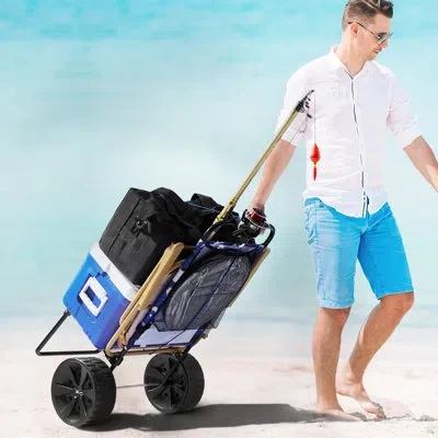 Vevor Capacity Hand Truck Dolly In Blue