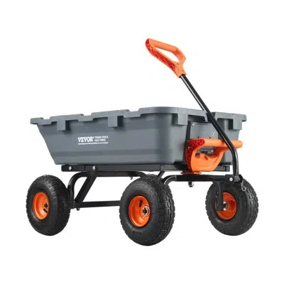 Vevor Capacity Hand Truck Dolly In Orange