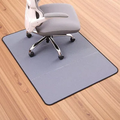 Vevor Chair Mat 36 X 48-inch Office Chair Mat For Hard Floors Corduroy Surface In Gray