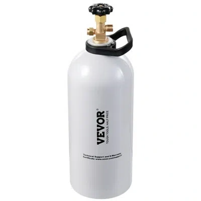 Vevor Co2 Tank 10 Lbs New Aluminum Alloy Gas Cylinder With Cga320 Valve Dot Approved In Gray