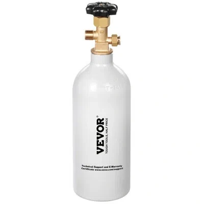 Vevor Co2 Tank 2.5 Lbs New Aluminum Alloy Cylinder With Cga320 Valve Dot Approved In Gray