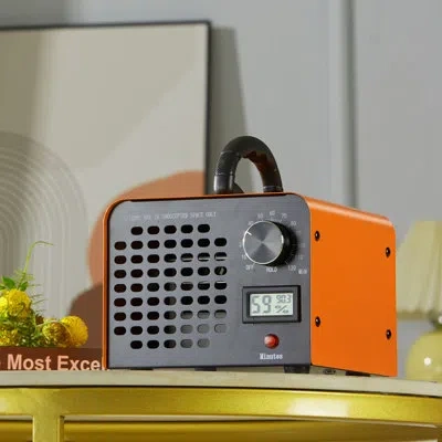 Vevor Commercial Air Purifier With Ozone Generator Filter For 3230 Cubic Feet In Orange