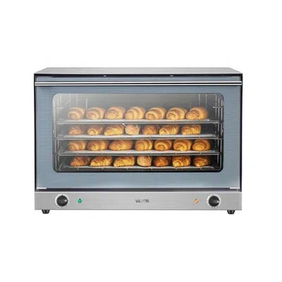 Vevor Commercial Convection Oven Full Size 4.24 Cu.ft Countertop Oven 4 Racks In Silver