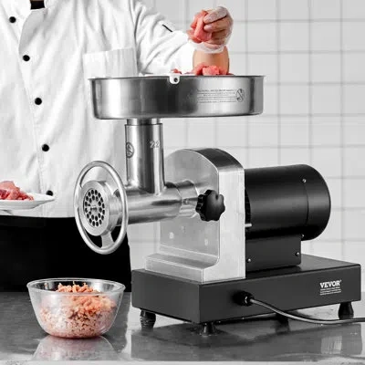 Vevor Commercial Electric Meat Grinder 14 Lbs/min Sausage Stuffer Maker Kitchen