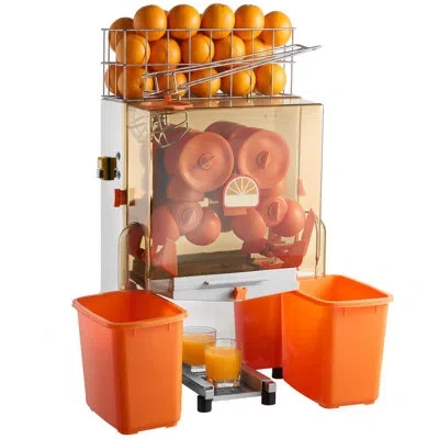 Vevor Commercial Orange Juicer Machine, 120w Electric Orange Juice Press, Stainless Steel Orange Squeezer  In Multi