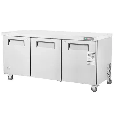 Vevor Commercial Refrigerator Sandwich & Salad Prep Table 20 Cu. Ft Fridge