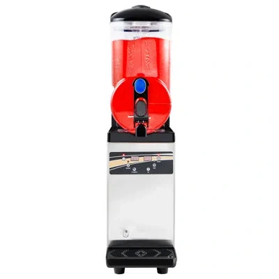 Vevor Commercial Slushy Machine 15l Margarita Smoothie Frozen Drink Slushie Maker In Stainless Steel;black