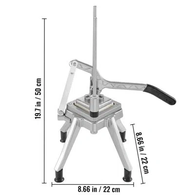Vevor Commercial Vegetable Slicer In Sliver