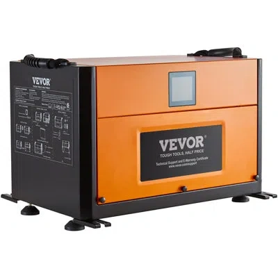Vevor Console Dehumidifier For Rooms Up To 4000 Cubic Feet In Black;orange