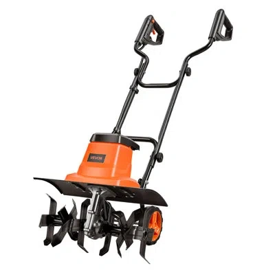 Vevor Corded Electric Tiller, 18 Inch Tilling Width Garden Rototiller, 13.5-amp Motor Heavy-duty Tilling M In Multi