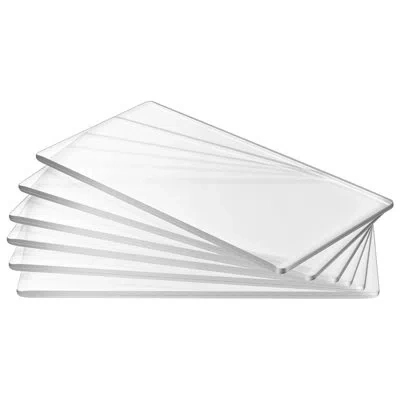 Vevor Cutting Plates, 6.69 X 3.15 X 0.1 In, Clear Polycarbonate Material, Die Cut Pads Compatible With The In Transparent