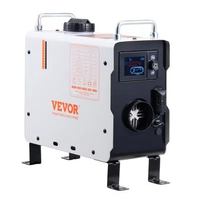 Vevor Diesel Air Heater 12v/24v 2kw Bluetooth App Remote Control For Outdoors