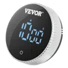 Vevor Digital Kitchen Timer Magnetic Countdown Countup Timer & Large Led Display - Multi