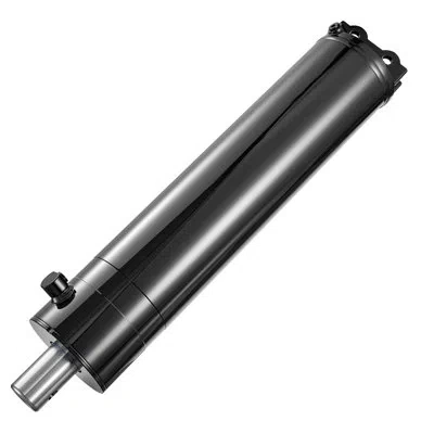 Vevor Double Acting Hydraulic Cylinder, 5" Bore X 20" Stroke, Max 4500psi Hydraulic Cylinder, Heavy-duty W In Black