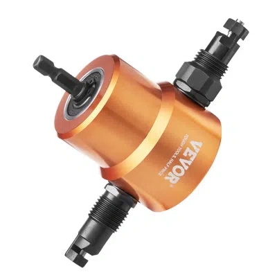 Vevor Double Head Sheet Metal Nibbler Cutter In Orange